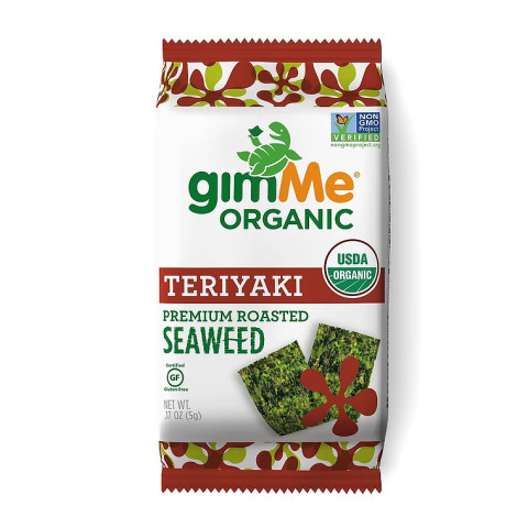 Gimme Organic Teriyaki Roasted Seaweed Snacks - Clearance