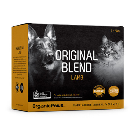 Organic Paws Original Blend Lamb