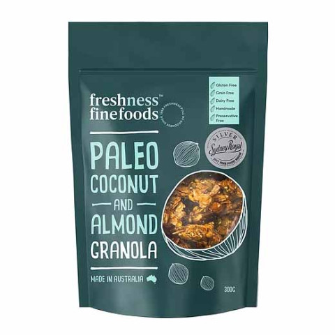 Freshness Fine Foods Paleo Coconut and Almond Granola