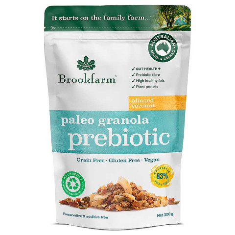 Brookfarm Paleo Granola Prebiotic Coconut Almond