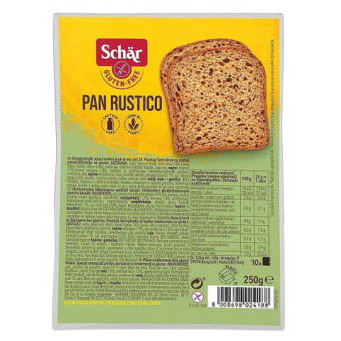 Schar Pan Rustico Bread
