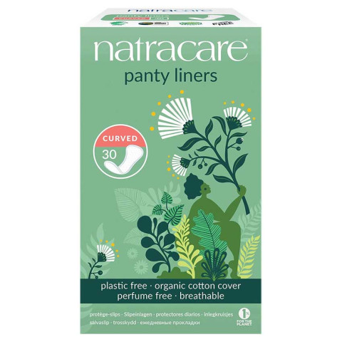 Natracare Panty Liner Curved