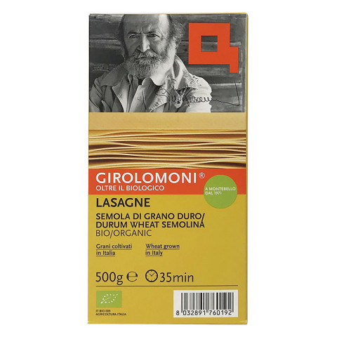 Girolomoni Pasta - Lasagne Durum Wheat Semolina