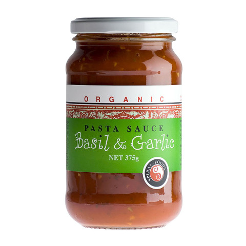 Spiral Foods Pasta Sauce Basil and Garlic Bulk Buy