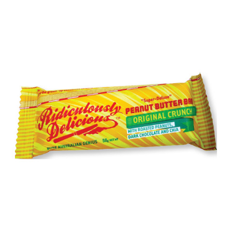 Ridiculously Delicious Peanut Butter Bar Original Crunch Bulk Buy