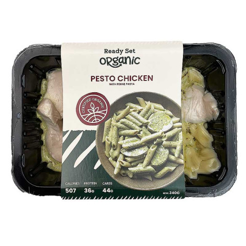 Ready Set Organic Pesto Chicken with Penne Pasta