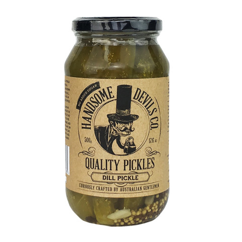 Handsome Devils Co Pickles Original Dill