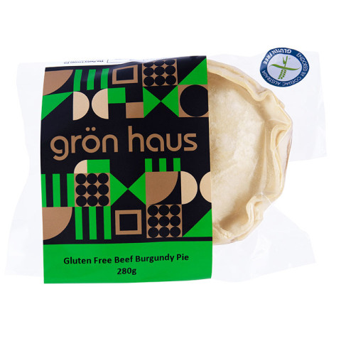 Gron Haus Pie - Beef Burgundy Gluten Free
