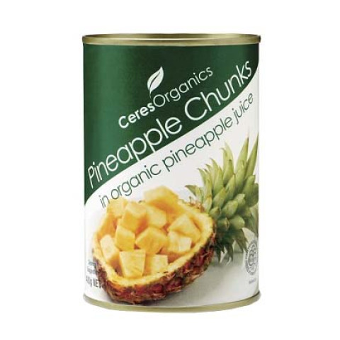 Ceres Organics Pineapples Chunks in Juice