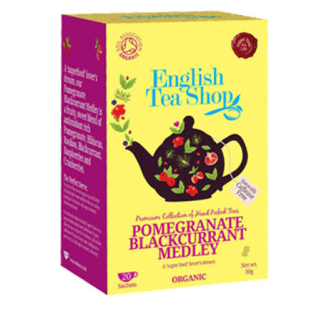 English Tea Shop Pomegranate Blackcurrant Medley