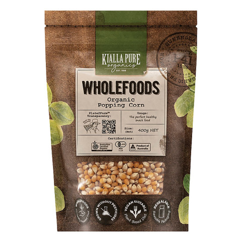 Kialla  Organic Popping Corn