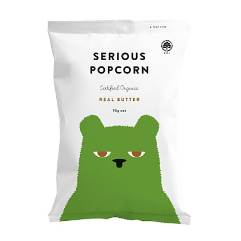 Serious Popcorn Popcorn Real Butter