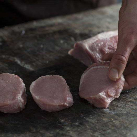 Feather and Bone Pork Medallions Pastured (Fresh)