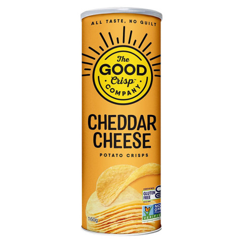 The Good Crisp Company Potato Crisps Cheddar Cheese
