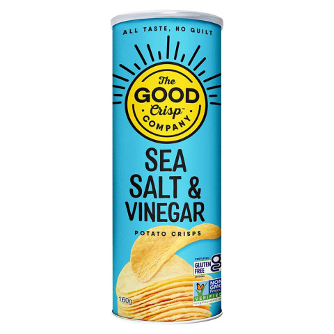 The Good Crisp Company Potato Crisps Sea Salt and Vinegar