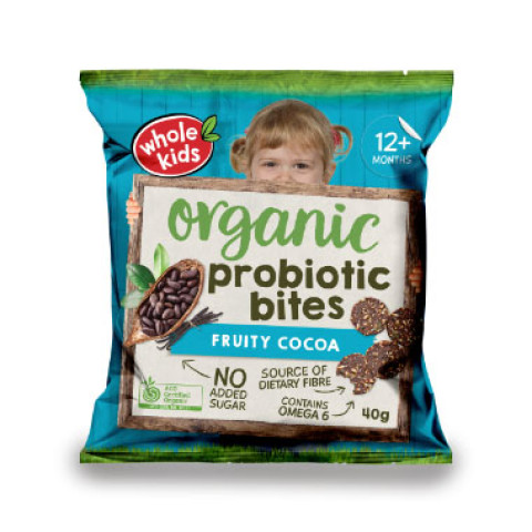 Whole Kids Probiotic Bites Fruity Cocoa
