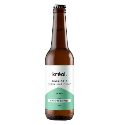 Kreol Sparkling Probiotic Drink - Apple