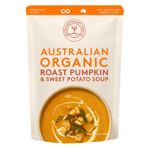 Australian Organic Food Co Pumpkin and Sweet Potato Soup