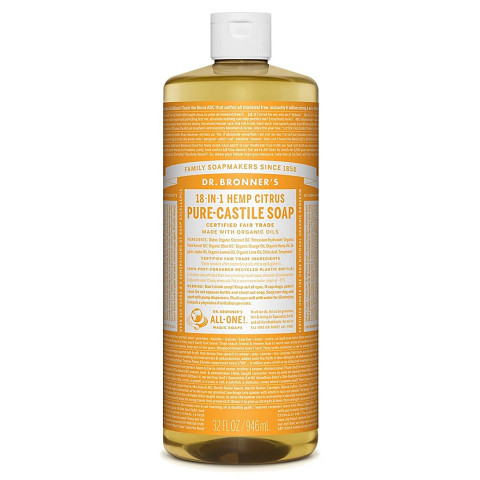 Dr Bronner's Pure Castile Soap Liquid Citrus