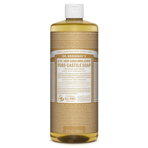 Dr Bronner's Pure Castile Soap Sandalwood Jasmine