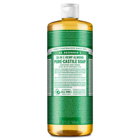 Dr Bronner's Pure-Castile Soap Almond