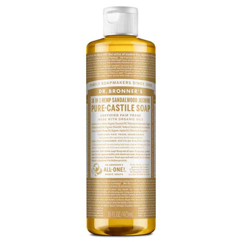 Dr Bronner's Pure-Castile Soap Sandalwood Jasmine