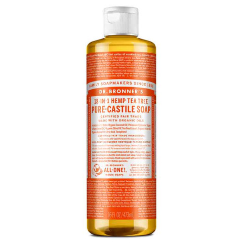 Dr Bronner's Pure-Castile Soap Tea Tree