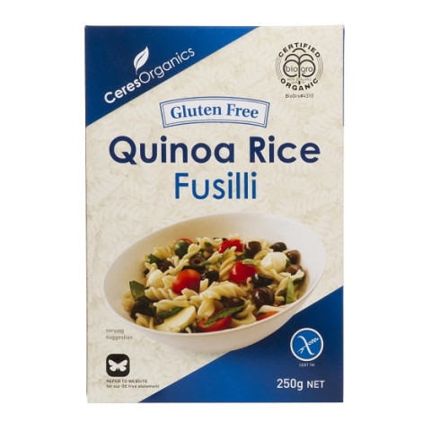 Ceres Organics Quinoa Rice Spirals Pasta