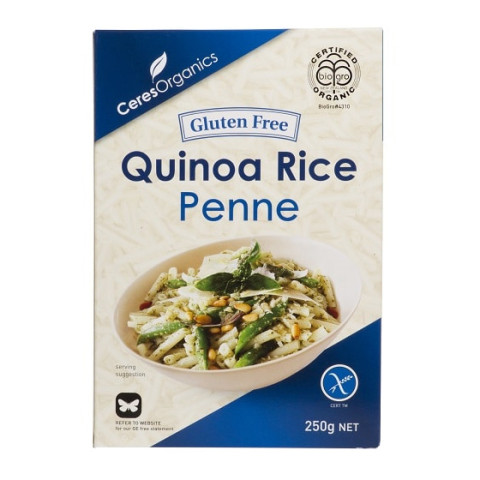 Ceres Organics Quinoa Rice Penne Pasta