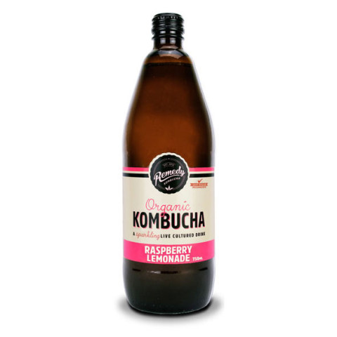 Remedy Kombucha Raspberry Lemonade Kombucha