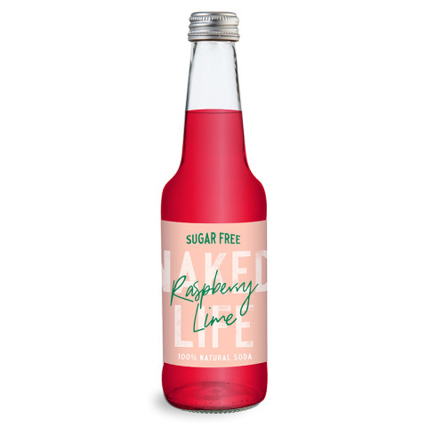Naked Life Raspberry with Lime Sugar Free Soda Bulk Buy