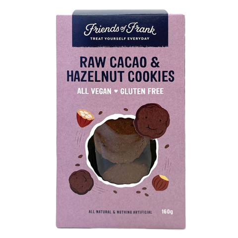 Friends of Frank Raw Cacao and Hazelnut Cookies