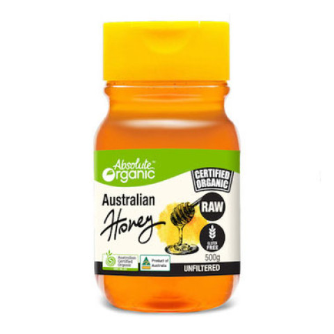 Absolute Organic Australian Honey Squeezable Bottle