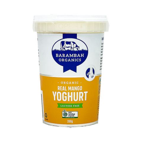 Barambah Organics Real Mango Yoghurt