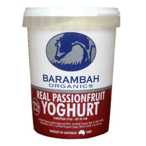 Barambah  Real Passionfruit Yoghurt  - Clearance