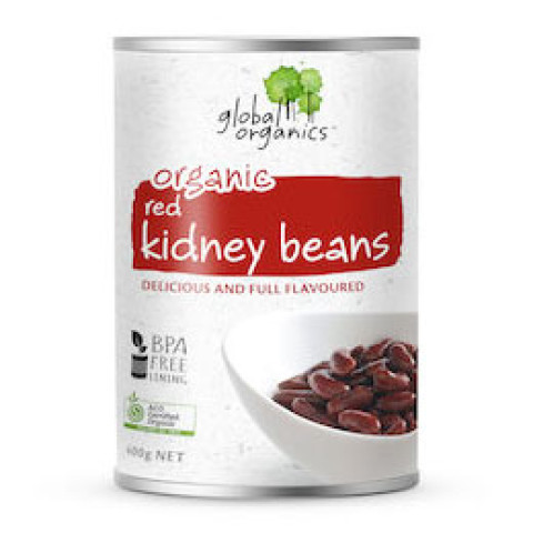 Global Organics Red Kidney Beans (can)