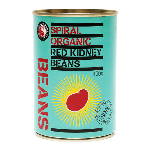 Spiral Red Kidney Beans