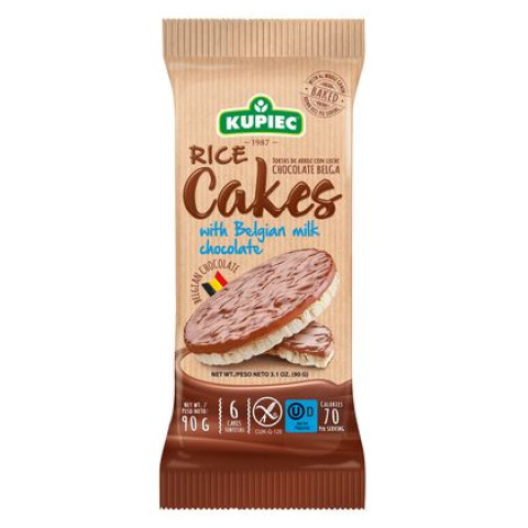 Kupiec Rice Cakes Milk Chocolate