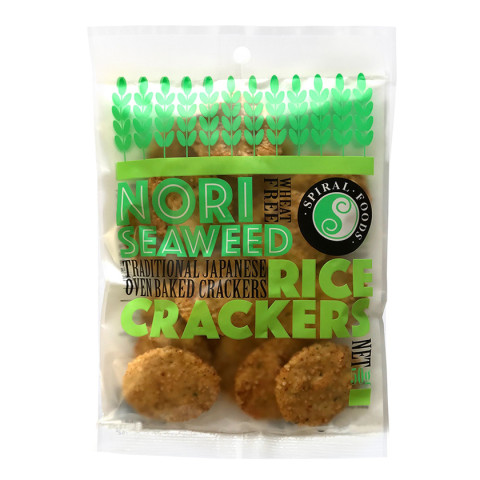 Spiral Foods Rice Crackers Nori
