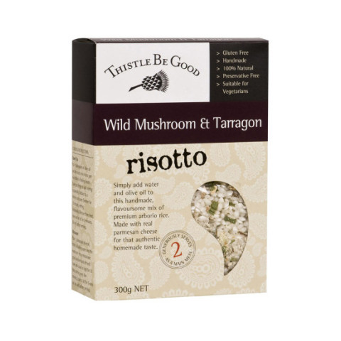 Thistle Be Good Risotto - Wild Mushroom and Tarragon