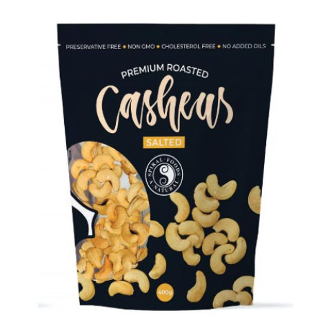 Spiral Foods Roasted Cashews Salted