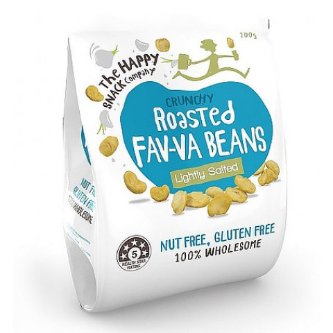 The Happy Snack Company Roasted Fava Beans Lightly Salted