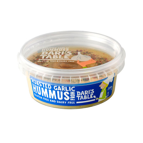 Dari’s Table Roasted Garlic Hummus
