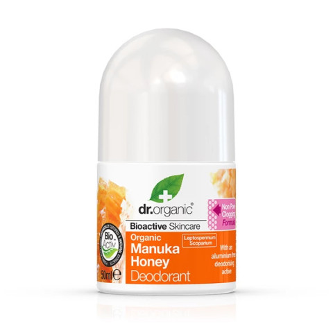 Dr Organic Roll-On Deodorant Manuka Honey