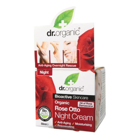 Dr Organic Rose Night Cream