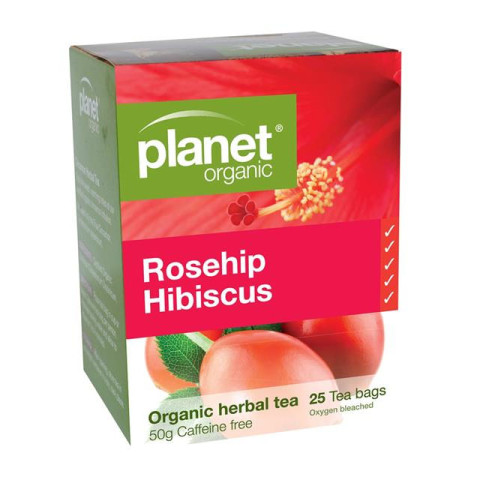 Planet Organic Rosehip and Hibiscus Tea