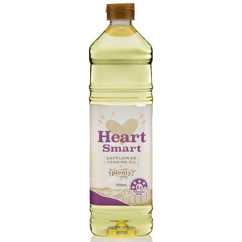 Plenty Safflower Oil Cold Pressed Heart Smart