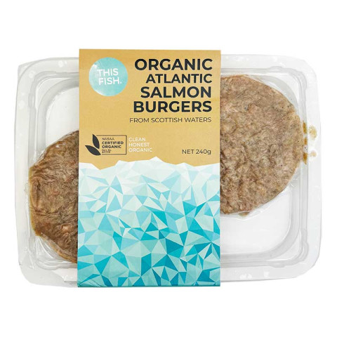 This Fish Salmon Burgers Organic