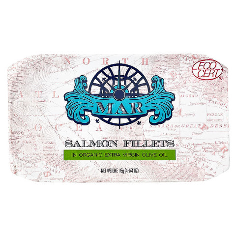 Mar Salmon Fillets in EVOO Can