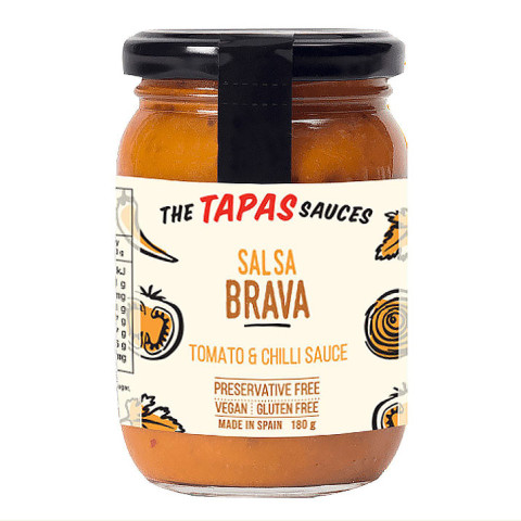 The Tapas Sauces Salsa Brava - Tomato and Chilli Sauce